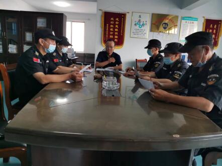 戎安公司義務(wù)巡邏開展反電詐、防溺水宣傳活動
